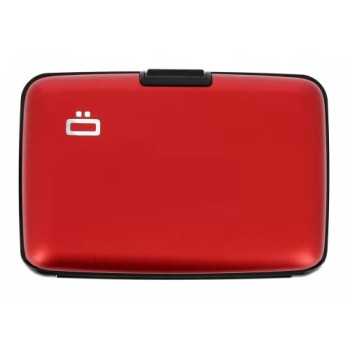 Визитница-портмоне с RFID защитой Stockholm красная  class=