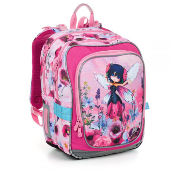 Двухкамерный школьный рюкзак для девочек с феями class=