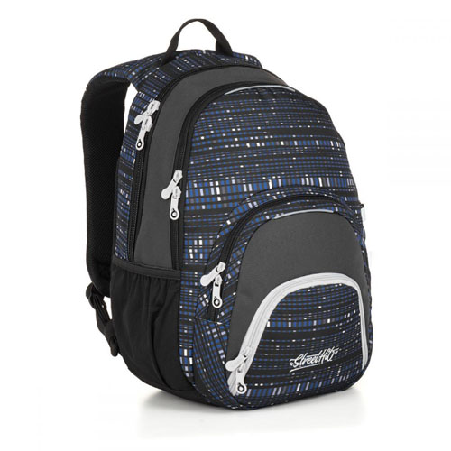 Двухкамерный молодежный мужской рюкзак для учебы отдыха путешествий