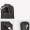 Однолямочный рюкзак с USB входом серый