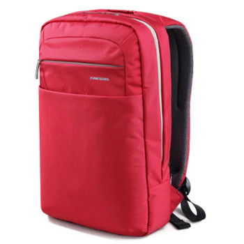 Городской рюкзак для ноутбука 15,6 красного цвета class=