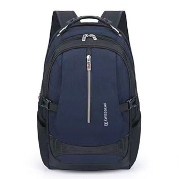 Городской синий рюкзак с USB class=