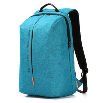 Легкий городской рюкзак из водоотталкивающего материала бирюзовый class=