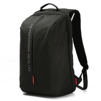 Легкий городской рюкзак из водоотталкивающего материала черный class=
