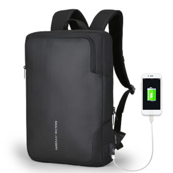 Черный рюкзак Secret BLACK с отделением для ноутбука 15,6 дюймов class=