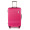 Большой пластиковый чемодан Sumdex SWR-725CP на четырех колесах розовый