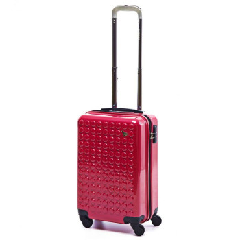 Маленький розово-малиновый чемодан Sumdex SWR-726CP  из прочного полик class=