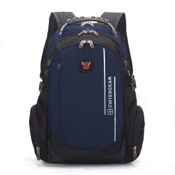 Удобный рюкзак для города синий class=