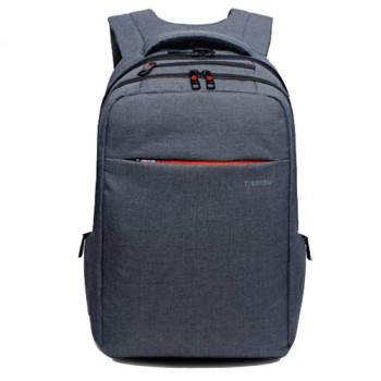 Серый городской рюкзак Tigernu для ноутбука и гаджетов class=
