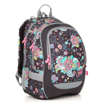 Ортопедический школьный рюкзак с термо карманом для девочек class=