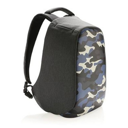 Синий рюкзак XD Design Bobby Compact Camouflage против краж