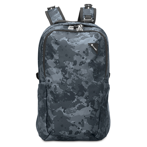 Рюкзак с максимальной защитой систем антивор Vibe 25 синий камуфляж