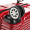 Чемодан на четырех колесах среднего размера цвет красный Ferrari