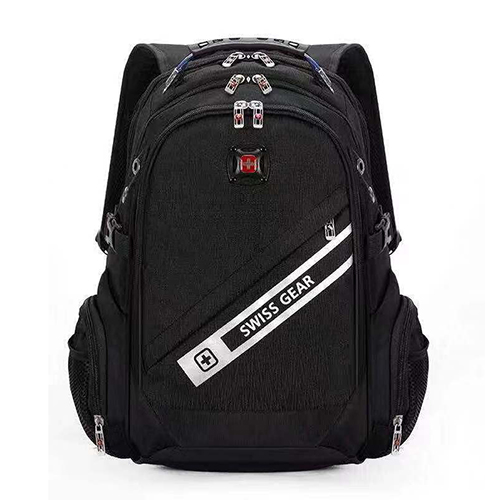 Рюкзак черного цвета с ортопедической спинкой Рюкзак черного цвета с ортопедической спинкой