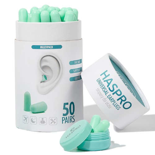 Пенные беруши для сна 50 пар Ментоловые