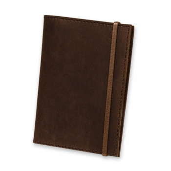 Дизайнерская обложка на паспорт из натуральной кожи Blank Note Цвет Ор class=