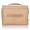Кожаный портфель Piquadro с отделение для ноутбука с фронтальными карманами. Коллекция VIBE. Цвет коричневый